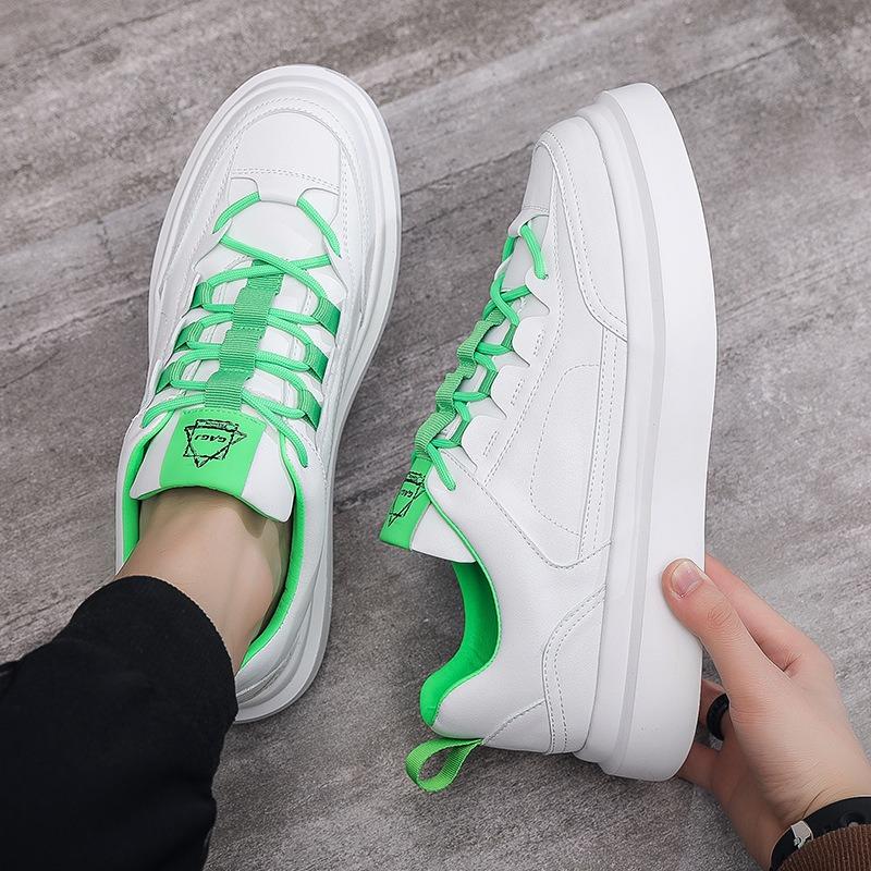 Thick-soled Heightening Casual Board Shoes Simple Soft-soled Sports Shoes Lightweight Ins Trendy Shoes