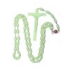 Prayer Beads Necklace Bead Necklace Religious Neck Jewelry Religious Accessory Plastic Texture Suitable for Daily