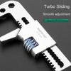 Multifunction Adjustable Wrench Versatile Bathroom Sink Wrench Household Large Open End F-Type Spanner Bathroom Pipe Repair Tool