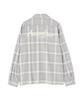 Avirex Long Sleeve Cotton Linen Ombre Size Light Size Size Men's Shirt, XL, Gray, 023, 783-3120014, L/S/C/L, A/DINER.