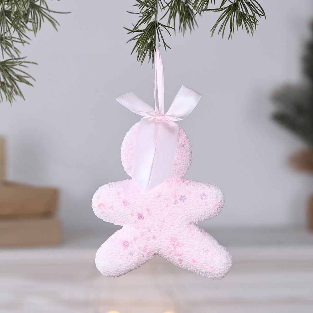 Macaron Ice Cream Cake Donut Pendant Christmas Tree Hanging Decoration Kids New Year Gifts Home Party Supplies