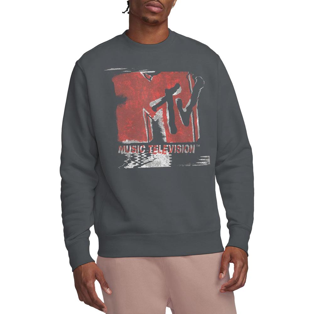 Bluza z logo MTV Unisex Adult Washed Out