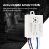 LED Intelligent Sound Voices Sensor Auto On Off Light Switch Waterproof Smart Switch for Warehouse Accessory