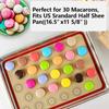 Multifunctional Macaroons Silicone Mats Practical Macaroons Tray Oven Baking Mats for Cake Cookie Pastries Oven Baking X3UC