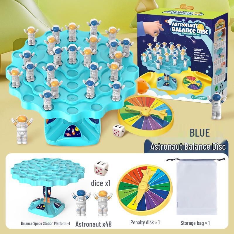 Astronaut Balance Game: Educational Jenga for Kids and Parents