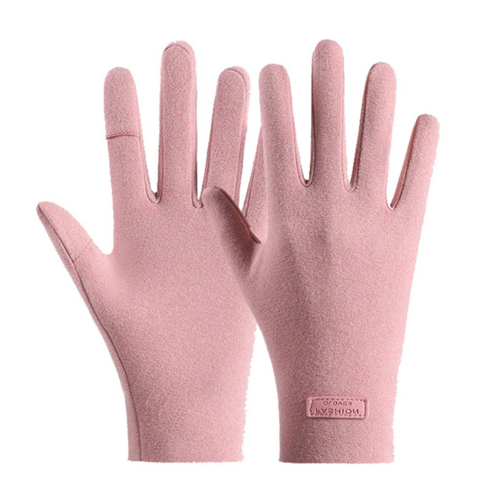 Cold Proof Thick Cycling Gloves Windproof Warm Outdoor Gloves Winter Cycling Gloves  Sports