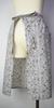 Salon Made in Small Floral Relaxed Flower A x Gray [Berry Berry] Apron, Japan, Pattern, Fit,