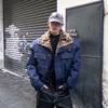 Winter 2026 American Street Style Loose Leopard Print Lapel Jacket with Fur Collar and Fleece Lining
