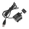 Mini Ultra Stille Dompelpomp Aquarium Tuinvijver USB Fontein Waterpomp DC 5V 250L/H QR50A