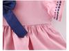 3078 Summer Girls' Korean Cotton Babydoll Dress: Short Puff Sleeves for Infants & Toddlers