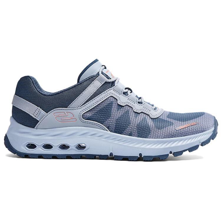 Skechers Go Walk Outdoor Fashion Versatile Durable Breathable Low-Top Hiking Shoes Women hiking shoes Light-Blue 180152-LTBL