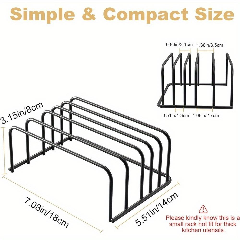 1PZ Organizer Porta Tagliere Rastrelliera Teglie per Biscotti da Forno Griglia Piccola di Raffreddamento Stand di Stoccaggio per Armadietto da Cucina Piano di Lavoro Teglie da Forno