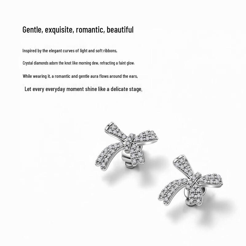 SANAG S6S Nova Ohrklemme Headset Schmuckstücke mit Strasssteinen