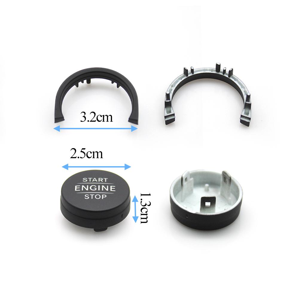 Car Engine Start Stop Push Switch Button Cover Trim Strip For Benz W177 W247 W118 W447 W448 W907 W910 2019-2026 1779051001