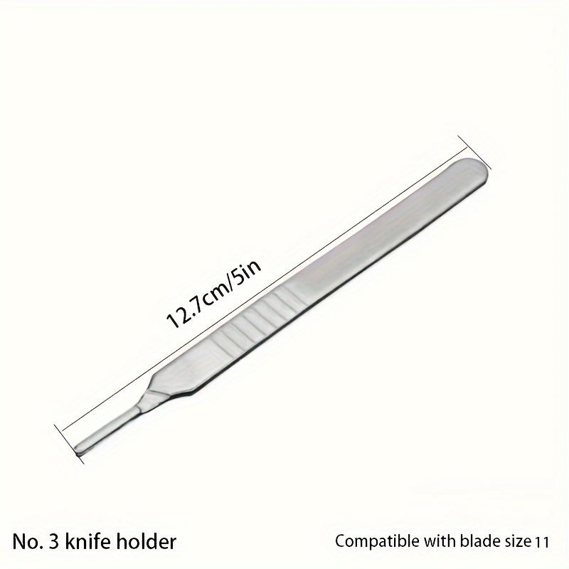 

No. 3 No. 4 Knife Handle 3#4# Knife Holder Repair Grafting Knife Holder Suitable for Installing No. 11 Blade and No. 23 Blade