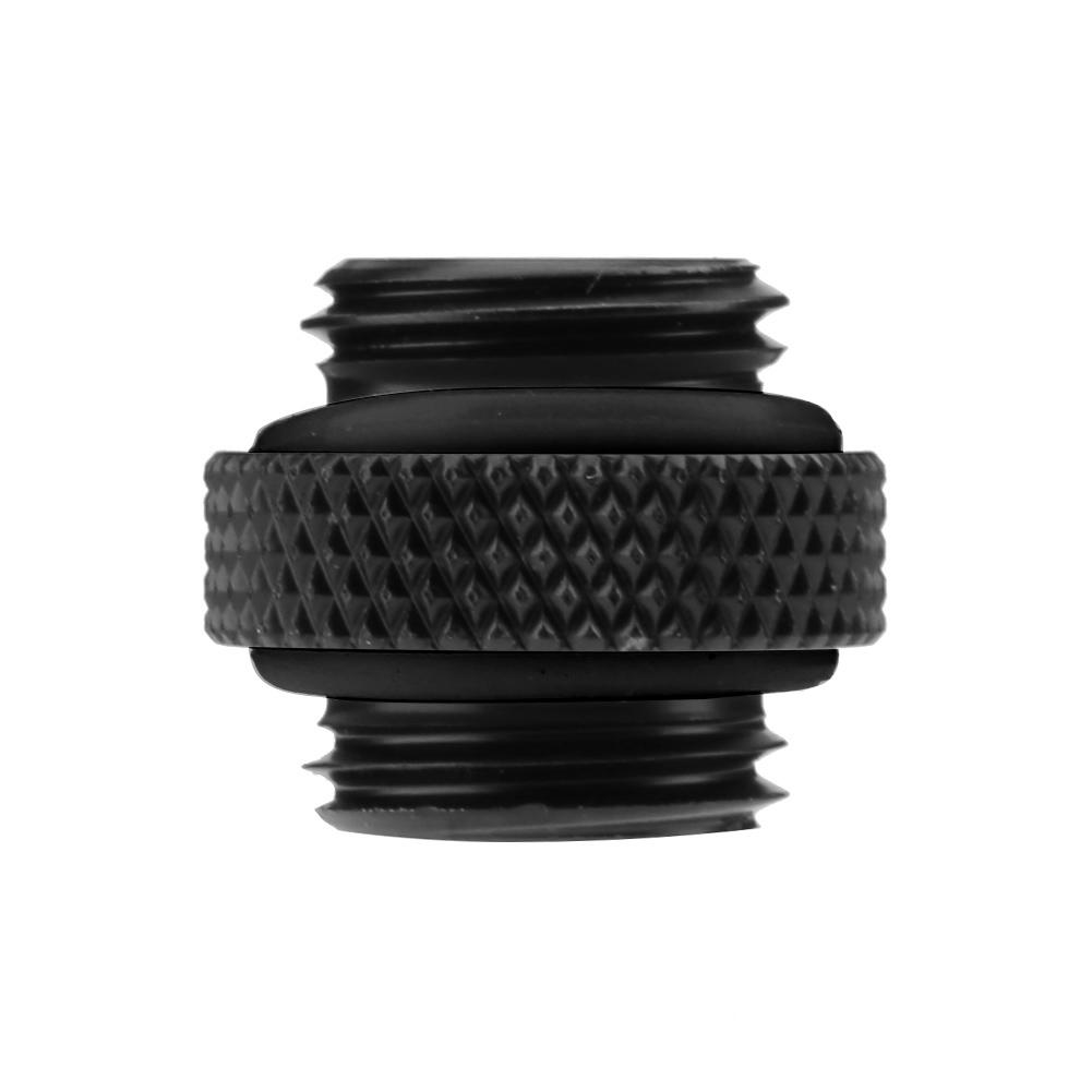 

G1/4 Двойной наружный резьбовой соединитель для шланга системы водяного охлаждения ПК чёрный