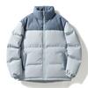 Herbst und Winter Verdickte Herren Stehkragen Baumwollgepolsterte Kleidung Paare Neue Lockere Freizeitjacke Jungen und Mädchen Baumwollgepolsterte Jacke Tasche Kleidung
