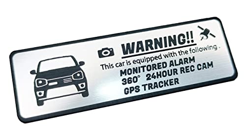 

Honami Works Маленький размер Эмблема безопасности ALTO WORKS Круглосуточное наблюдение Видеорегистратор GPS-трекер Наклейка