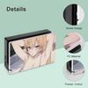 Switch Base Protective Case, Food Wars!: Shokugeki No Soma Erina Nakiri Underwear, Anime Dock Cover, Dustproof, Scratch-Resistant, Lightweight, Easy T