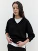 Nobeu Zen V-Neck Knit Black
