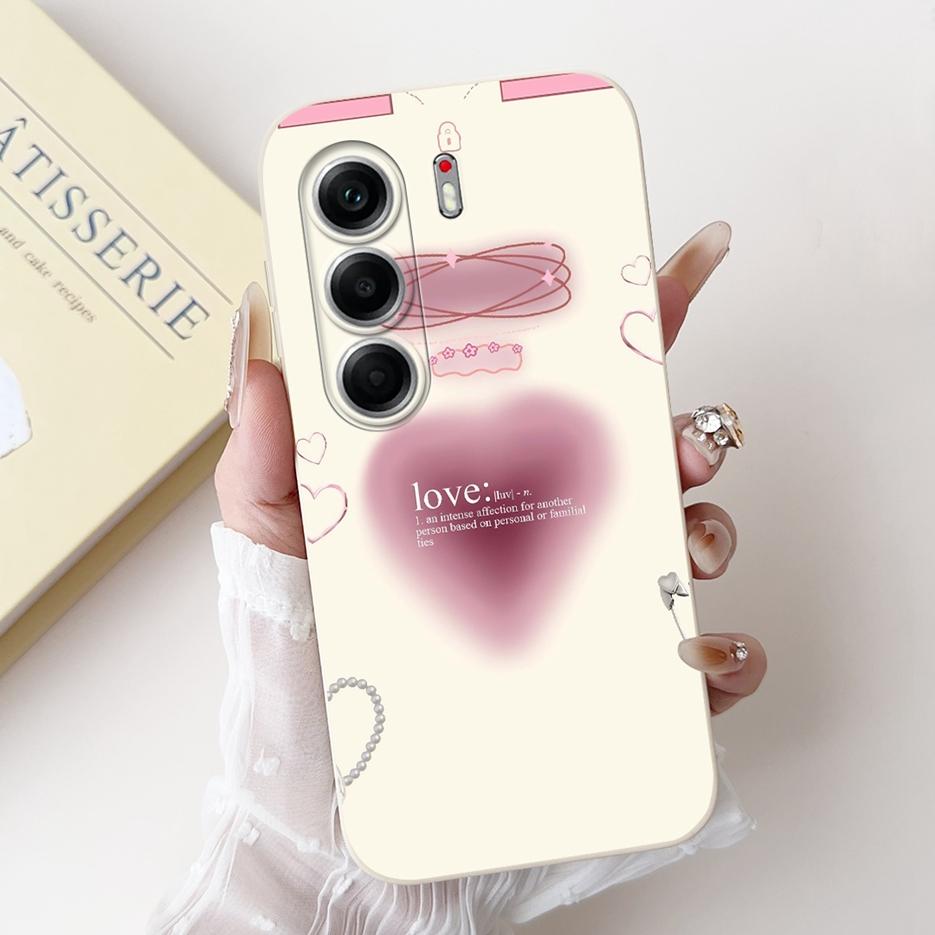 For Tecno Camon 40 Pro 5G Case CM7 New Luxury Candy Painted Cover Soft TPU Phone Case For Tecno Camon 40 Camon40 Pro 4G CM6 Bags