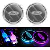 New 2026 Car Sticker For Ford Mondeo Focus Raptor Edge Explorer Ranger Fiesta Kuga ST 7 Color LED Car Cup Holder Light Luminous