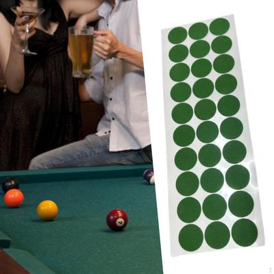 Trousse de réparation pour tissu de billard Protecteur Facile à utiliser Marqueurs pour table de billard Autocollants