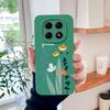 Case For Redmi Note 15 Pro Plus Candy Painted Flower Phone Cover For Redmi Note15 4G 5G Soft Camera Protecion Liquid Back Covers