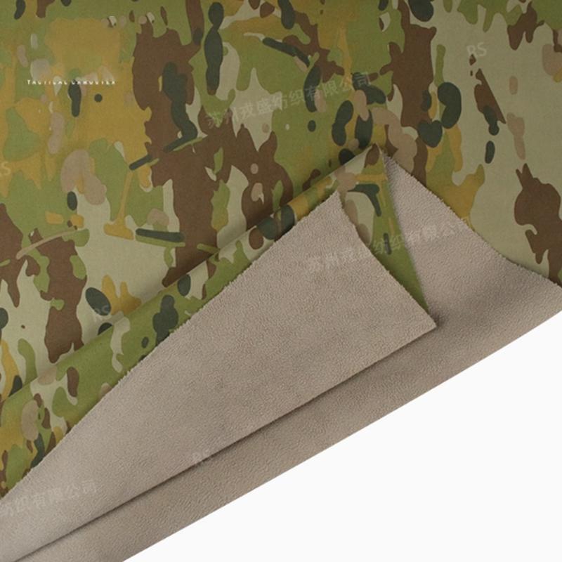 

BEPAN [Combat Equipment] Nylon Composite Polar Fleece New Australian Pattern Winter Thickened Waterproof Outdoor Combat Clothing Fabri