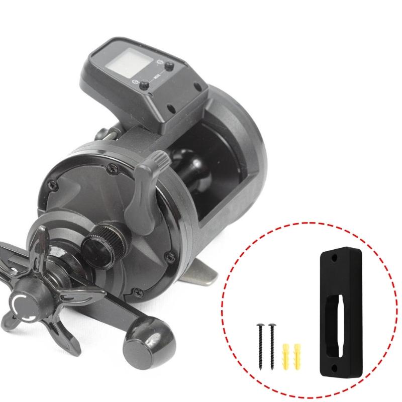 Fishing Reel Wall Mounted Rack Fishing Gear Display Stand Fishing Reel Display Fishing Reel Holder Reel Storage Holder