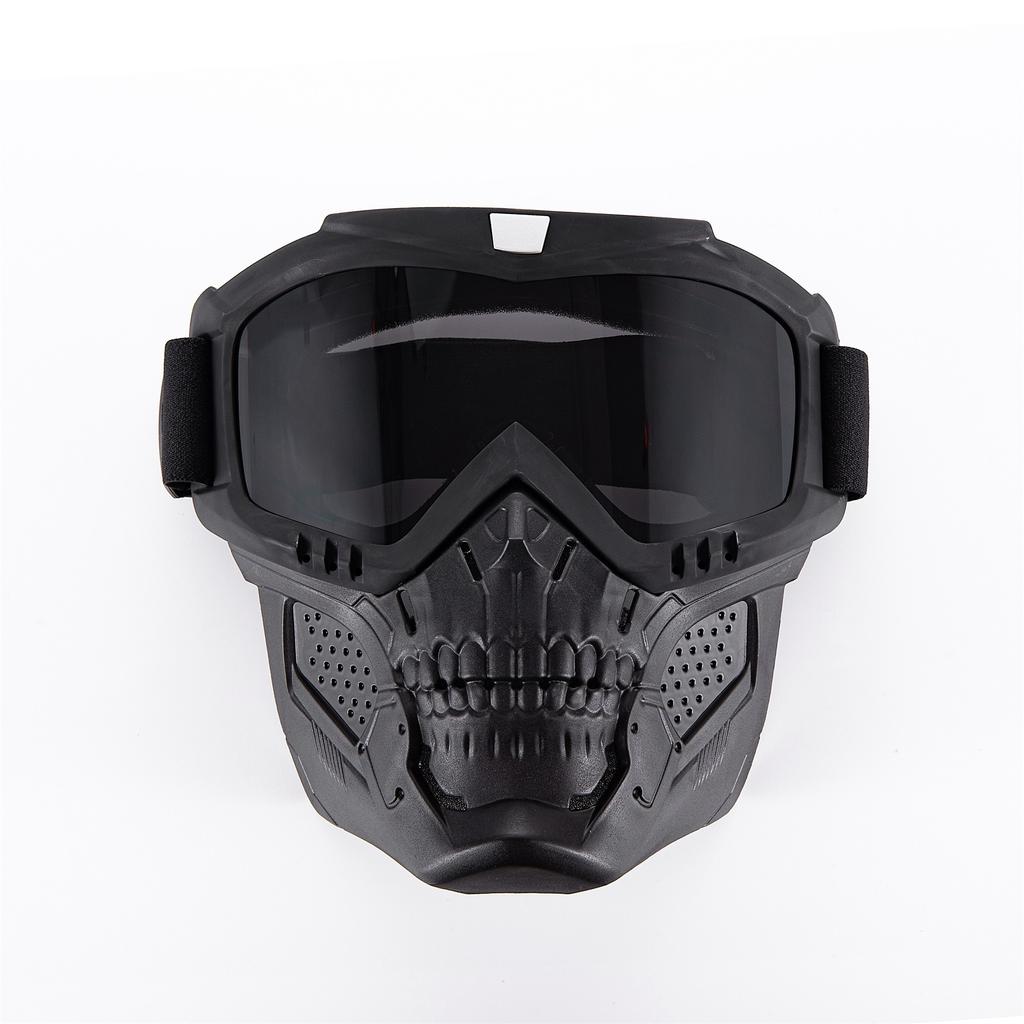 Bluetooth RGB Light Up Airsoft Paintball Military Tactical LED Display Mask Full Face Skull Halloween Hunting Protective Mask