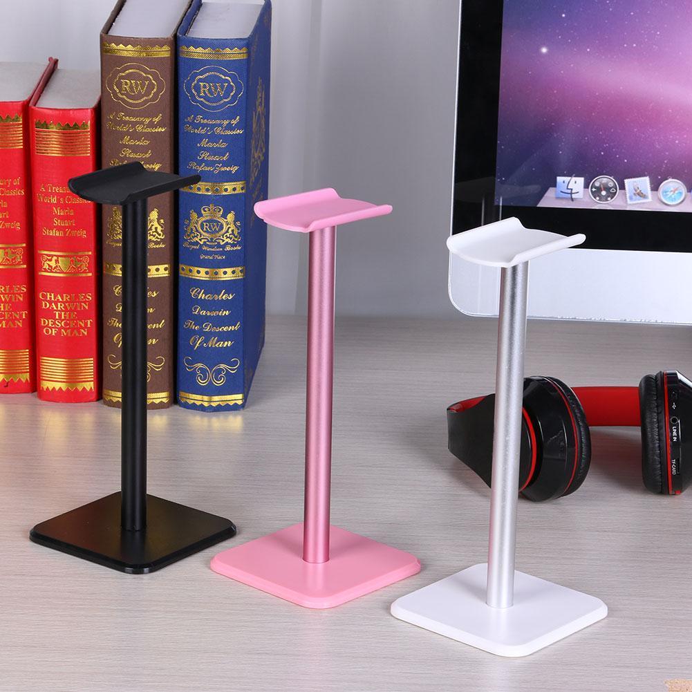 Aluminum Headphone Stand Universal Lightweight Headphone Desktop Display Hanger Wall Hook Mount Earphone Holder