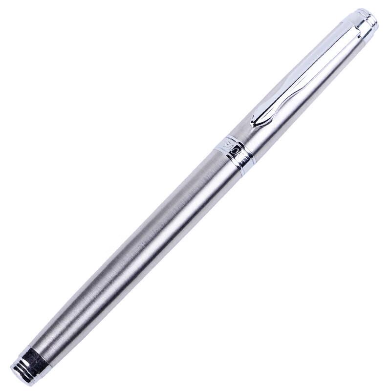BAOKE PC110 0.7mm Black Metal Gel Pen, 12-Pack