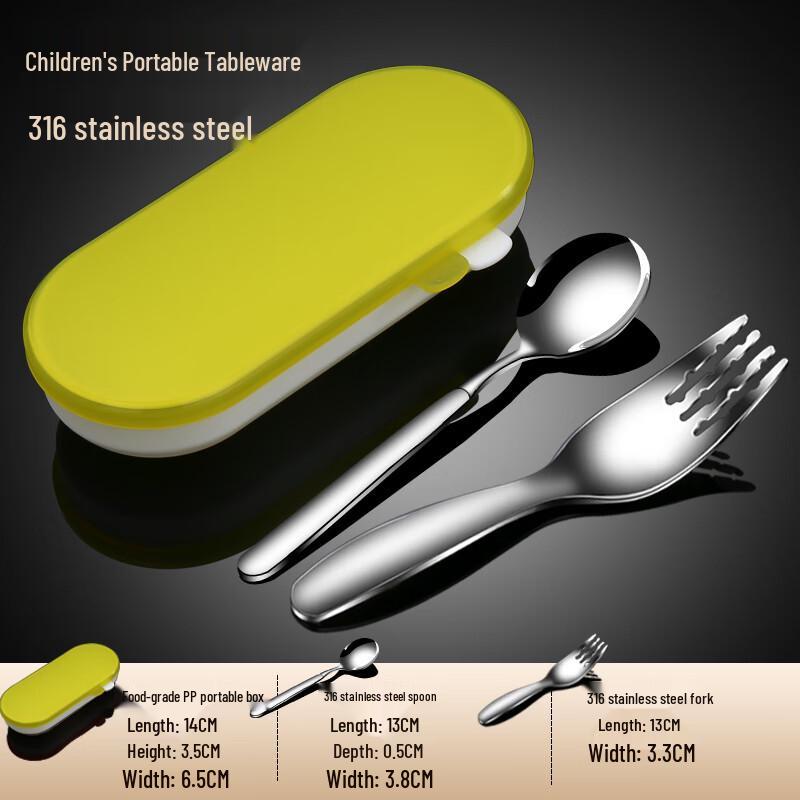 Kids 316 Stainless Steel Utensil Set