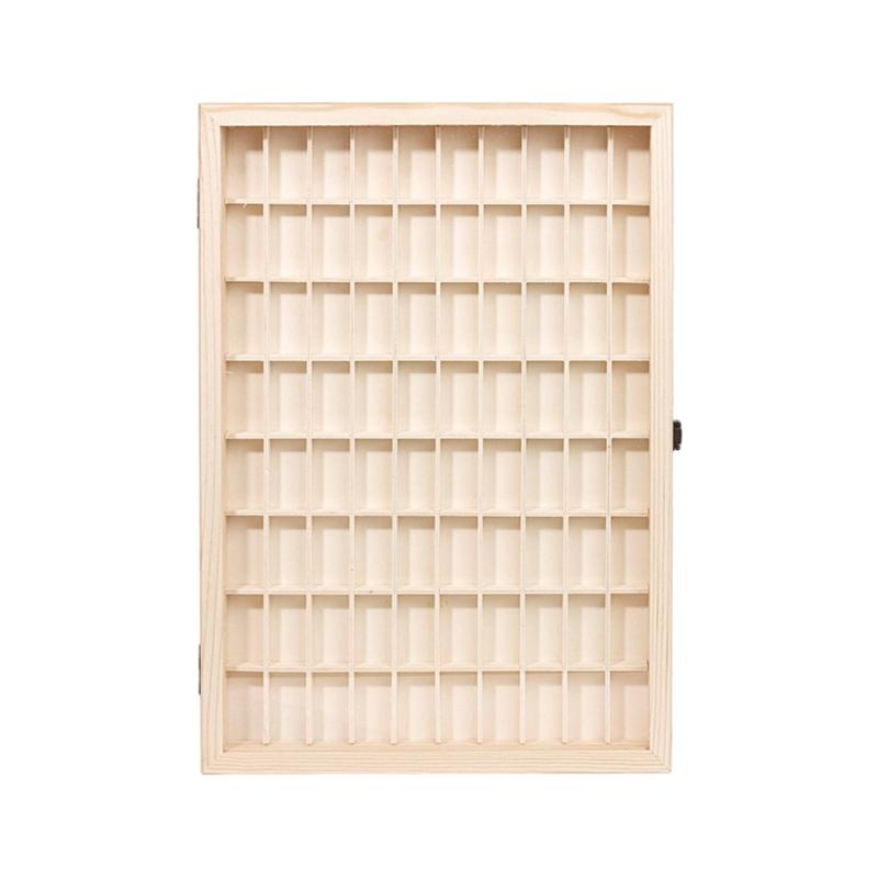 

Вітрина для рулонів плівки для безпечного зберігання та перегляду Пилозахисна дерев яна коробка для зберігання з кришкою Колекціонер касет з плівкою