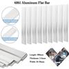 1-5pcs 6061 Aluminum Flat Bar Stock 500mm, High Strength Rectangular Bar for Metalworking, Industrial & Craft Use