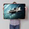 Two Us Navy FA Super Hornets Poster Customized Vintage Metal Signs Wall Art Retro Tin Plaque for Decoration Bedroom House