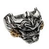 JWM Men's Rings Silver Plated Brass Ring for Men Women Adjustable Open Rings, Exquisite Packaging