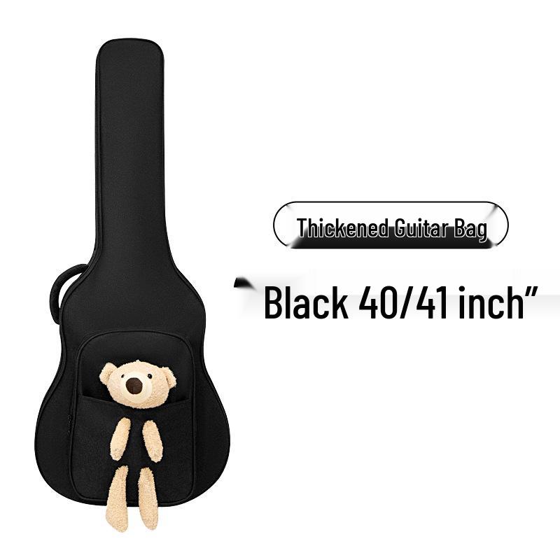 

Akusticus Folk Guitar Gig Bag – Cute Women s Backpack Cover for 36/40/41 Inch Guitars