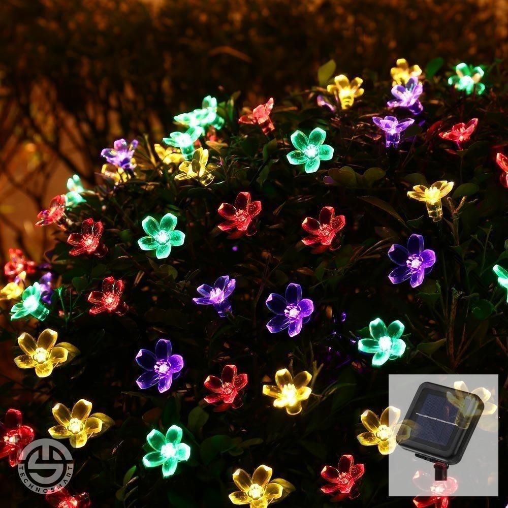 

Banadaal Solar 30 Led Flowers RGB Gardening Decoration Solar Powe