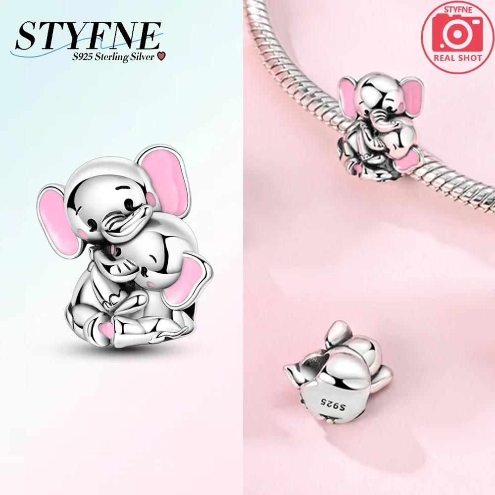 Animal Series Copper Elephant Charm Fit Diy Bracelet Necklace Interesting Zoo Souvenirs Diy Gift Jewelry Making