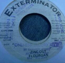 

7inch Record FLOURGON - Zinc Out NONE Exterminator 1989 Jamaica Reggae, Ska & Dub Used