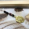 Peaceful Qiankun Bagua Octagonal Keychain Pendant