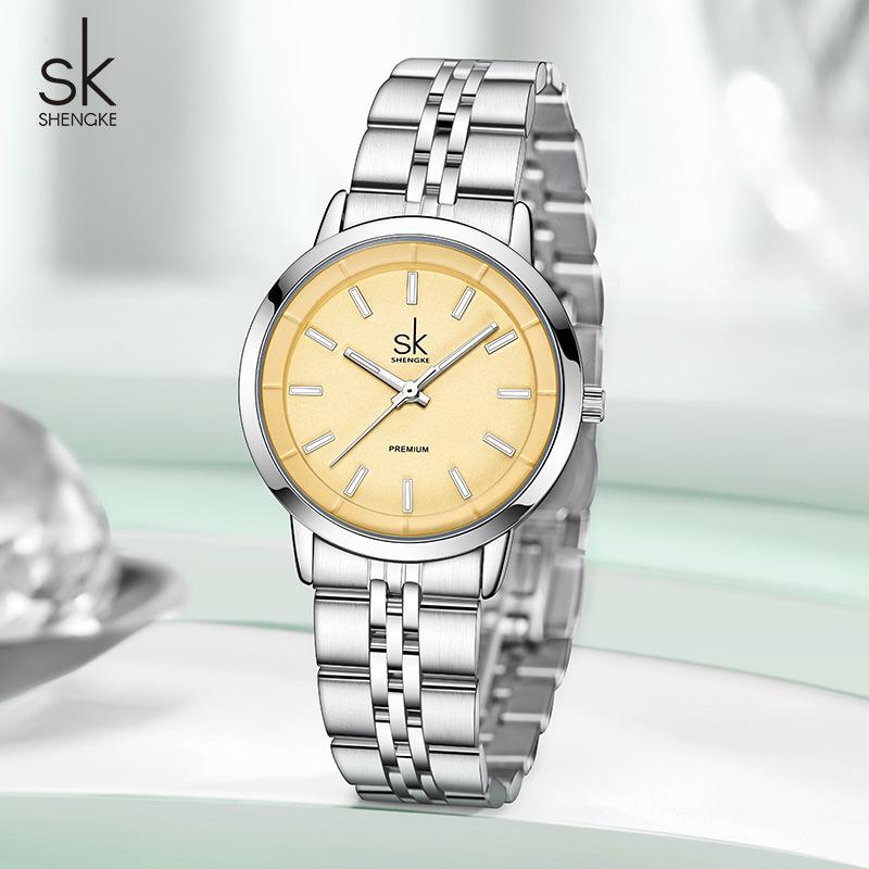 Watch Women'S Stainless Steel Case Niche Light Luxury Watch Women'S Watch Waterproof Women'S Watch 0218