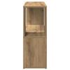 Bookshelf Room Divider Artisan Oak 80 x 24 x 63 cm