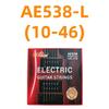 Alice AE538 Electric Guitar Strings Set: Complete Steel Wire Set with 1st and 2nd Strings