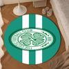 1PC rug Cel-tic Football Club Crest Round mat Home Decor, Chair rug For livingroom,Bedroom, doormat home decor Birthday Gift Christmas Gifts