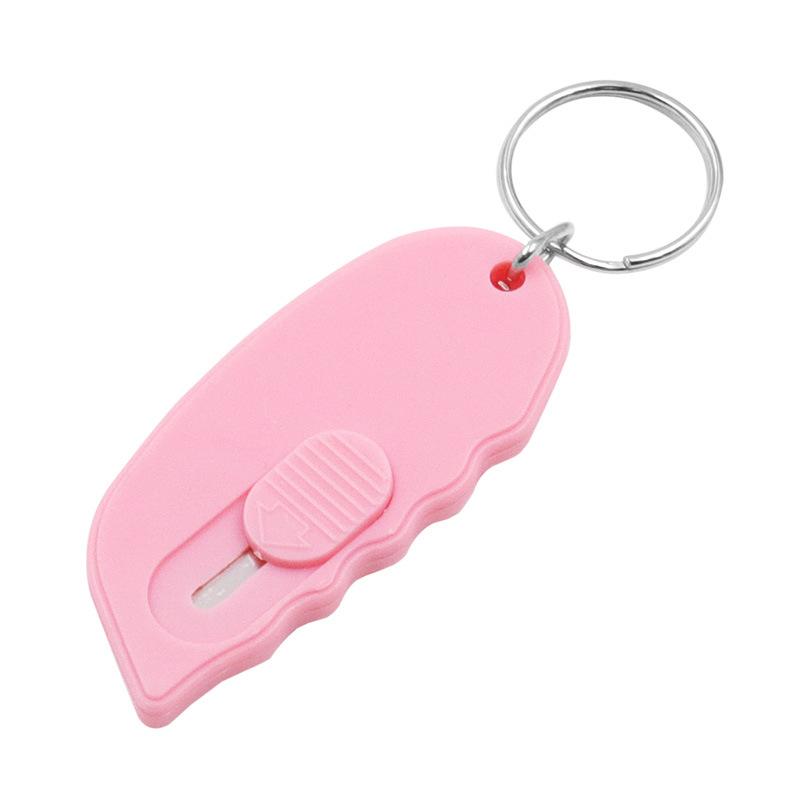Mini Keychain knife Portable Knife Utility Knife Paper Express Unpacking Envelope Office Cutting Paper Art Cutter Stationery