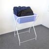 Yamazaki Sangyo Folding Luggage Storage Box, Basket, Width 37 x Depth 49.5 x Height 68cm, 192892