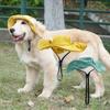 Chapéu de Sol para Animal de Estimação com Buracos para Orelhas Boné Ajustável para Cães Gatos Chapéu Esportivo de Verão Respirável ao Ar Livre Chapéu de Sol para Cachorro Acessórios para Animais de Estimação